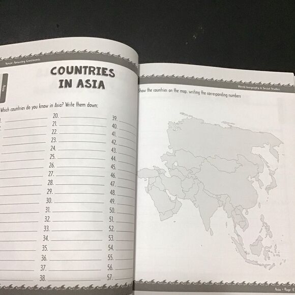 Seven Amazing Continents- Travel Dreams Geography Book The Thinking Tree - Picture 4 of 5